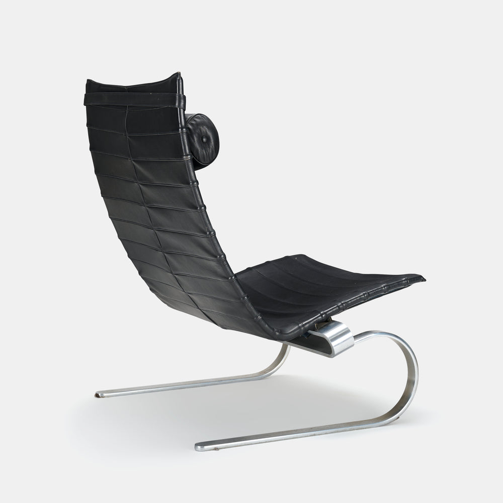 Poul Kjaerholm model "PK 20" lounge chair for Fritz Hansen, Denmark, 1989