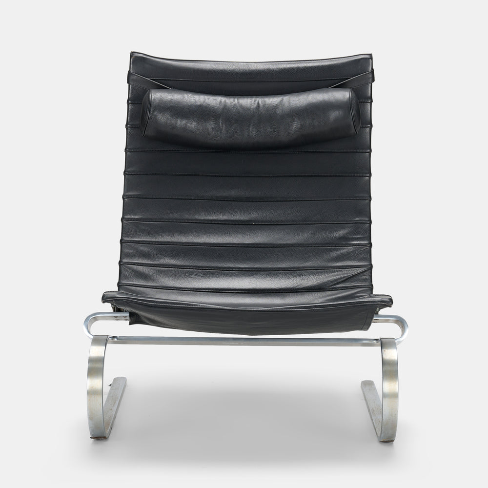 Poul Kjaerholm model "PK 20" lounge chair for Fritz Hansen, Denmark, 1989