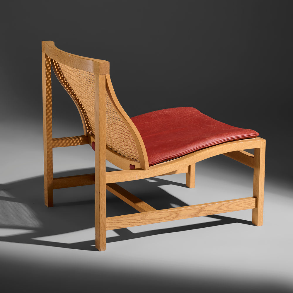 Rud Thygesen and Johnny Sorensen "King" lounge chairs, pair for Botium, Denmark circa 1980