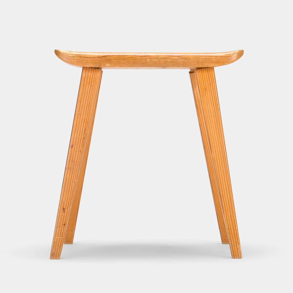 "Visingso" Pine Stool by Carl Malmsten for Karl Andersson's, Sweden, 1960s