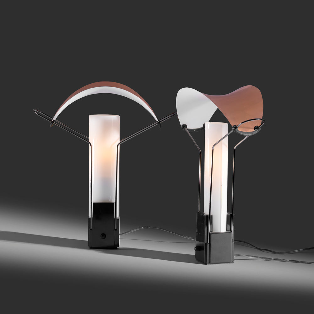 Perry A. KING & Santiago Miranda Palio model lamp for Arteluce, Italy 1985