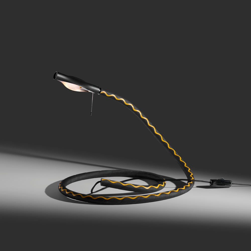 INGO MAURER & TEAM Table lamp, model Alizz T. Cooper, Germany, circa 2010. Out of production.