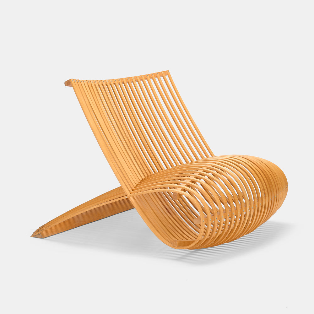 Marc Newson "Wooden" lounge chair for Cappellini, Italy, 1988