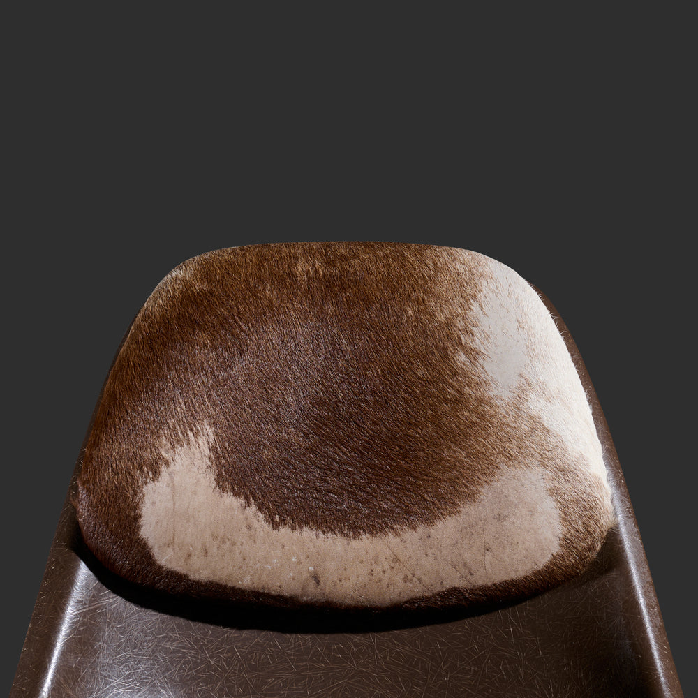 Charles and Ray Eames Secretarial Plastic Pivot chair, model PSCC-4 for Herman Miller USA, 1958