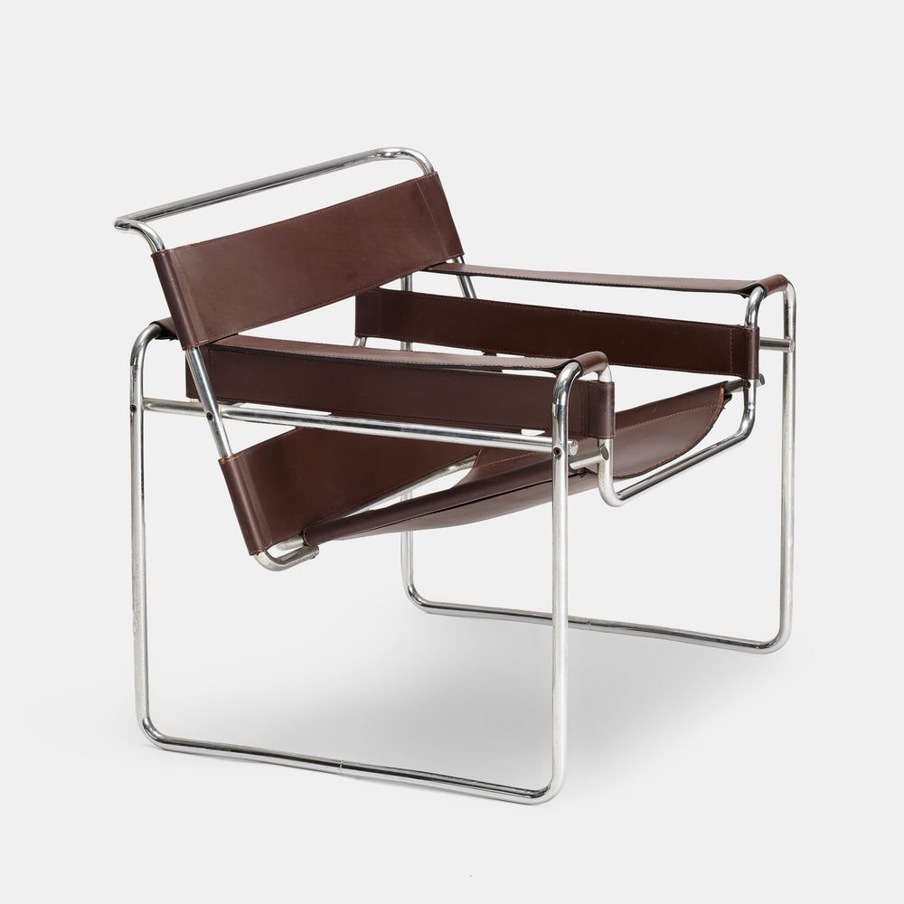 Marcel Breuer "Wassily" Club Chair, Model B3 for Knoll, USA, 1970