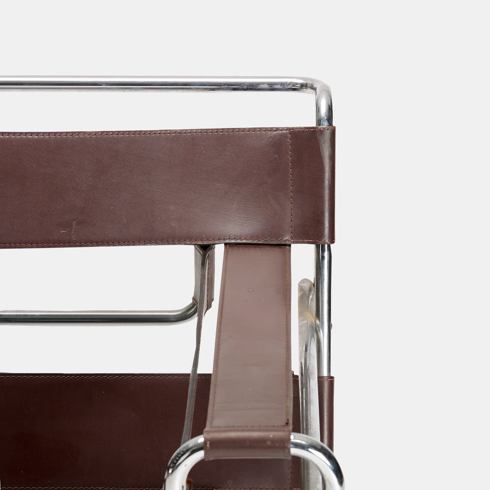 Marcel Breuer "Wassily" Club Chair, Model B3 for Knoll, USA, 1970