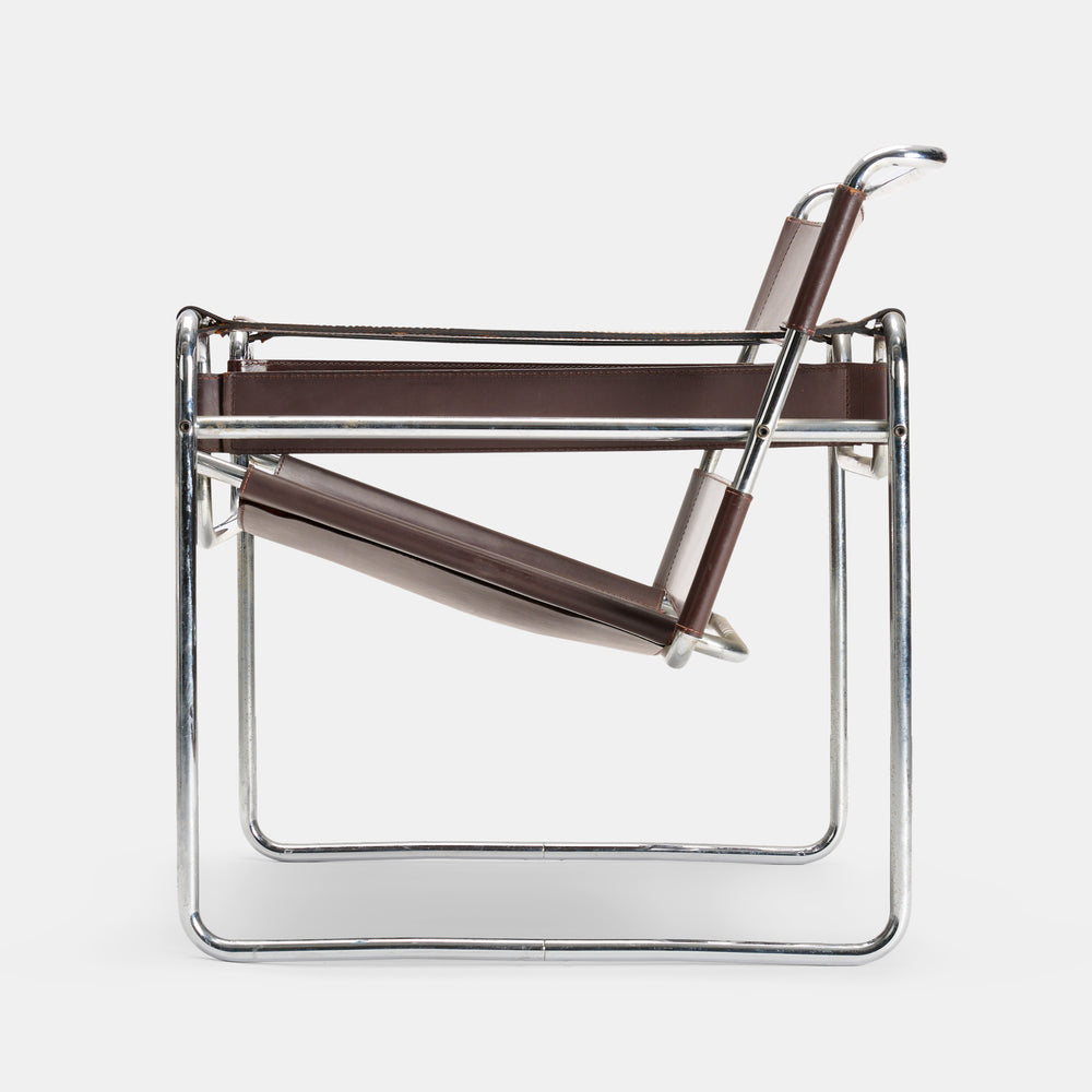 Marcel Breuer "Wassily" Club Chair, Model B3 for Knoll, USA, 1970