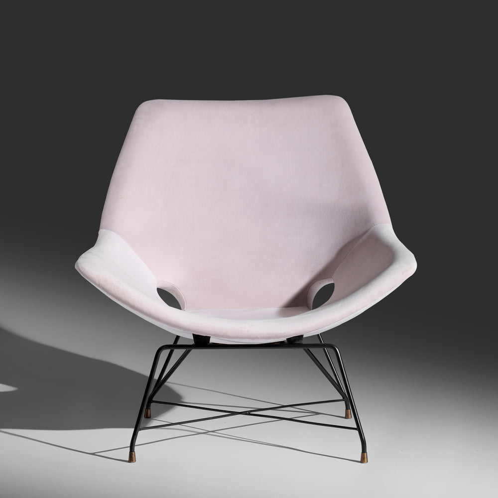 Augusto Bozzi Kosmos pair of lounge chairs for Saporiti Italia, pair, c. 1954