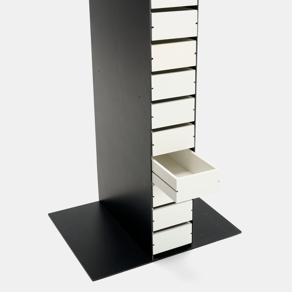 Shiro Kuramata Dinah chest of drawers for Cappellini Italy numbered 24