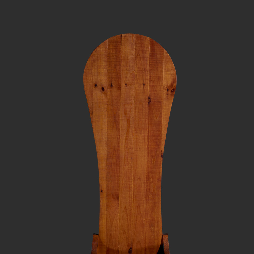 Mario Ceroli rare early Fratina chair