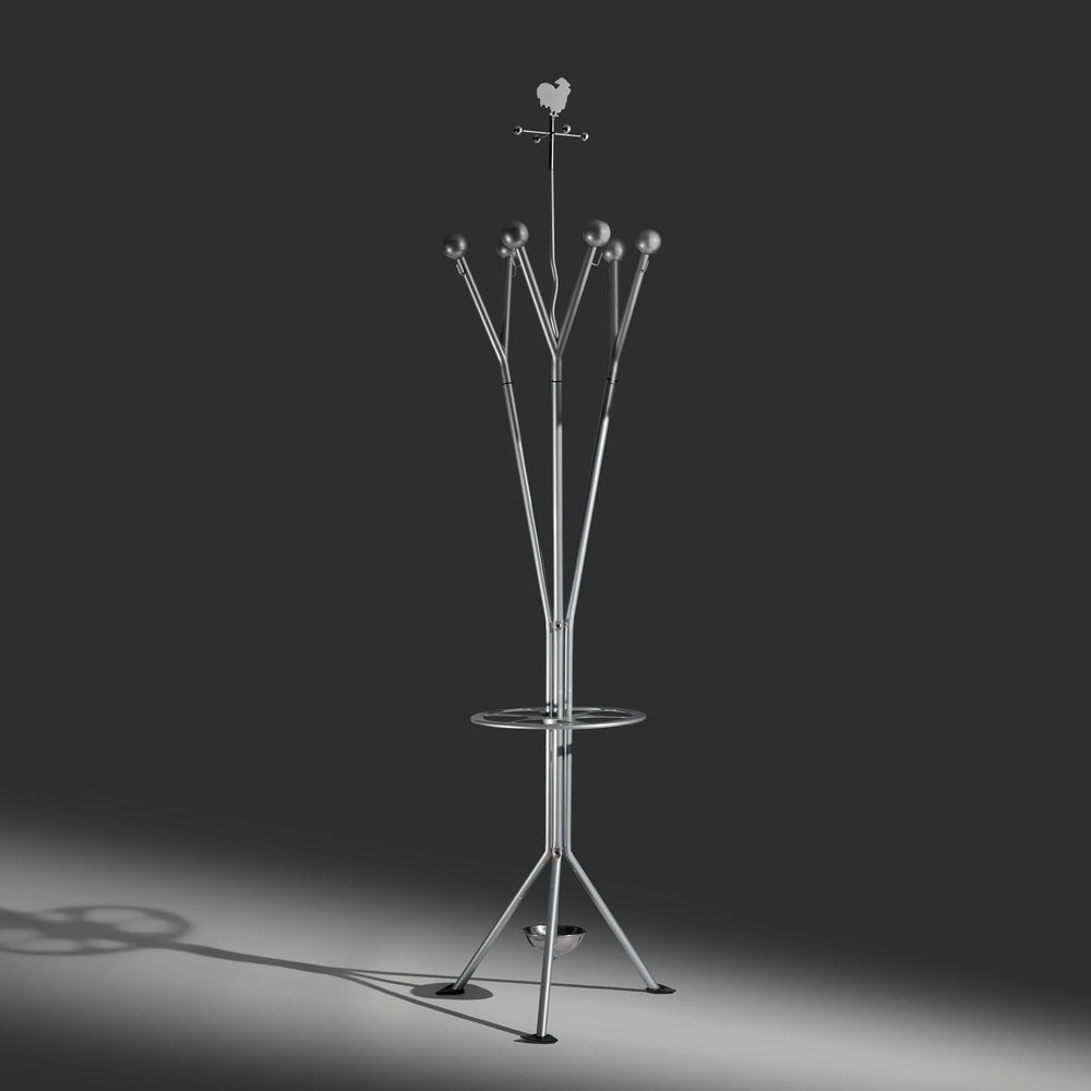 Alessandro Mendini Amiko coat rack and umbrella stand for for Baleri Italia, 1980s