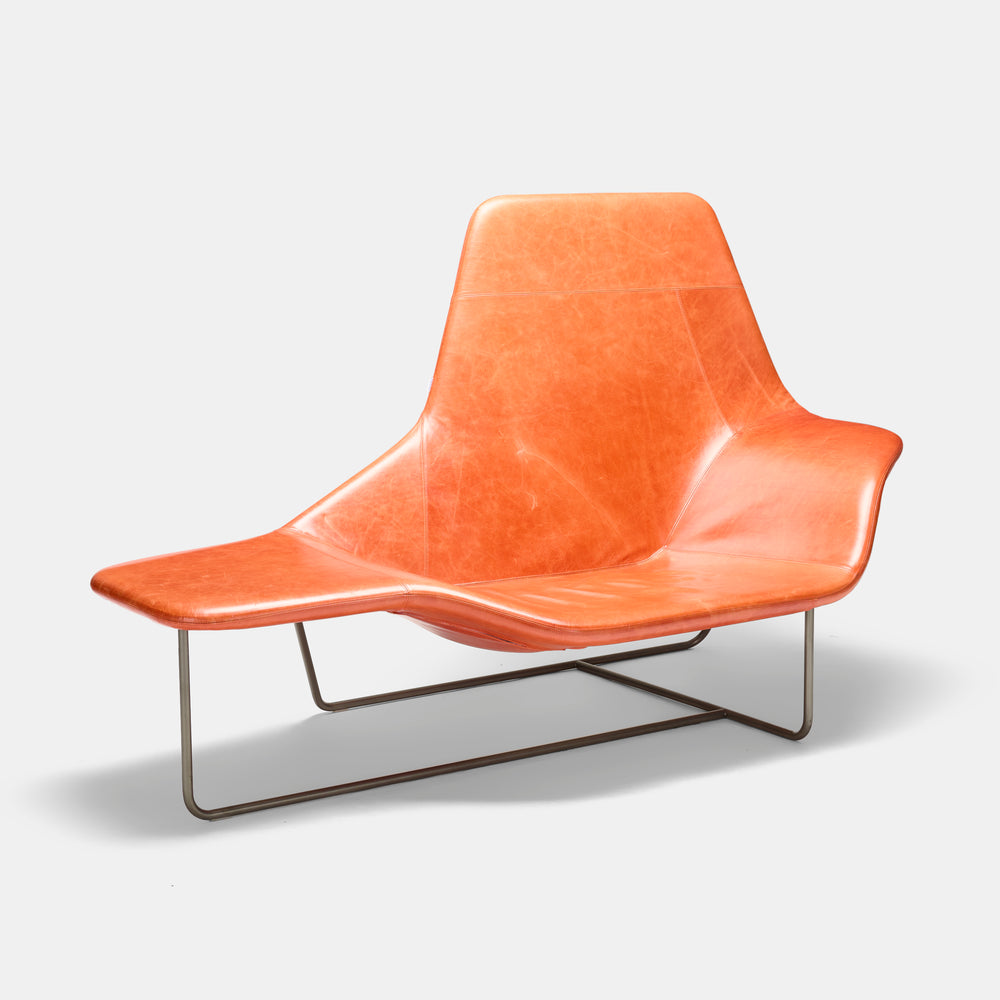 Ludovica & Roberto Palomba vintage "Lama" lounge chair or chaise for Zanotta, Italy, circa 2000s