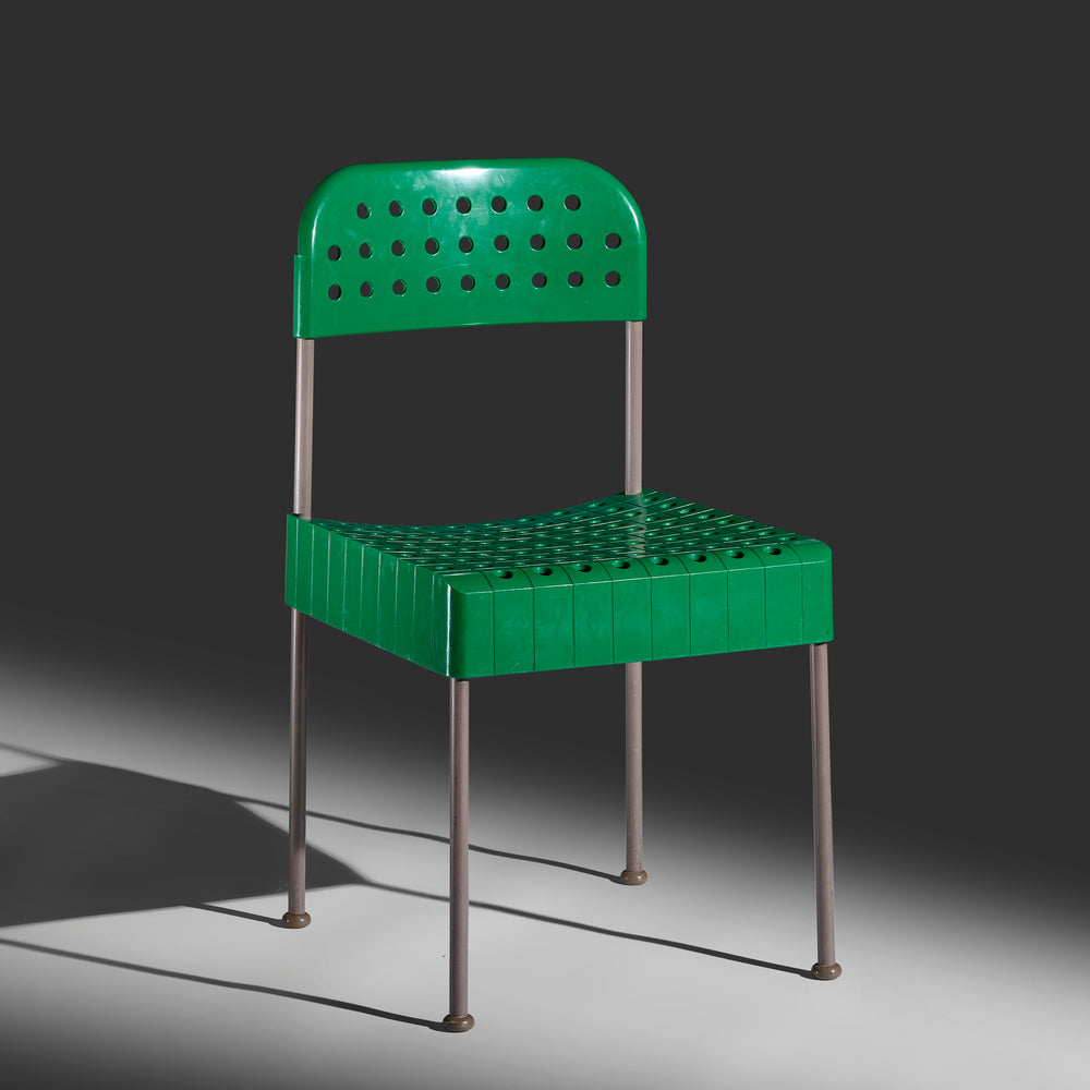 Enzo Mari original Box chair Castelli Italy, 1971