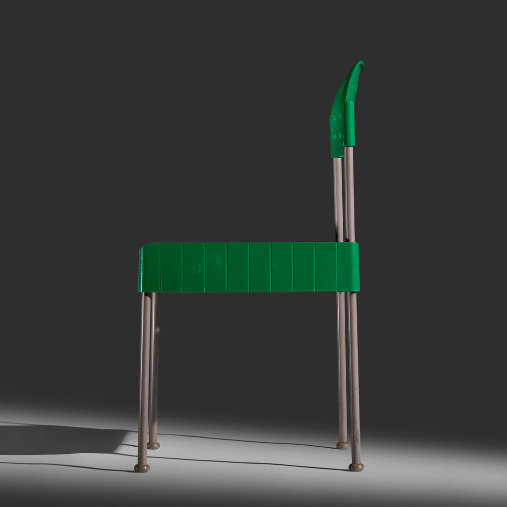 Enzo Mari original Box chair Castelli Italy, 1971