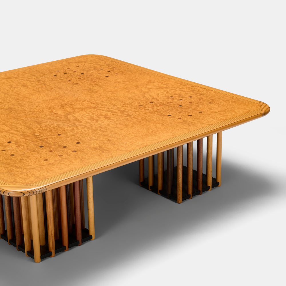 Afra and Tobia Scarpa 'Artona' cocktail table for Maxalto Italy, c. 1975