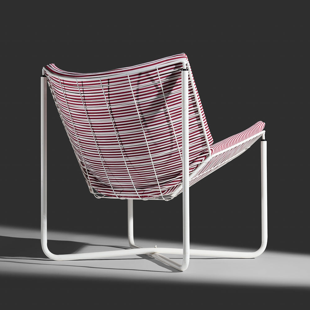 Niels Gammelgaard Jarpen Wire lounge Chair for Ikea, 1983