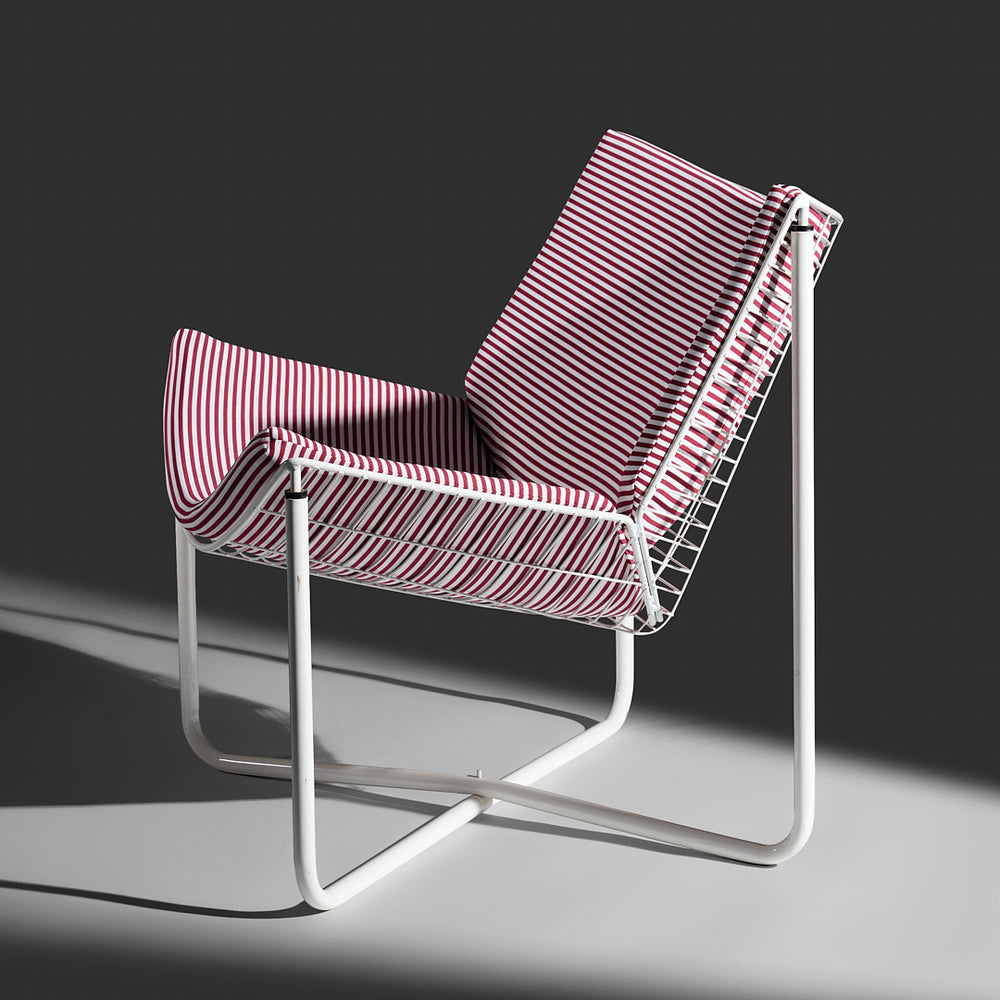 Niels Gammelgaard Jarpen Wire lounge Chair for Ikea, 1983