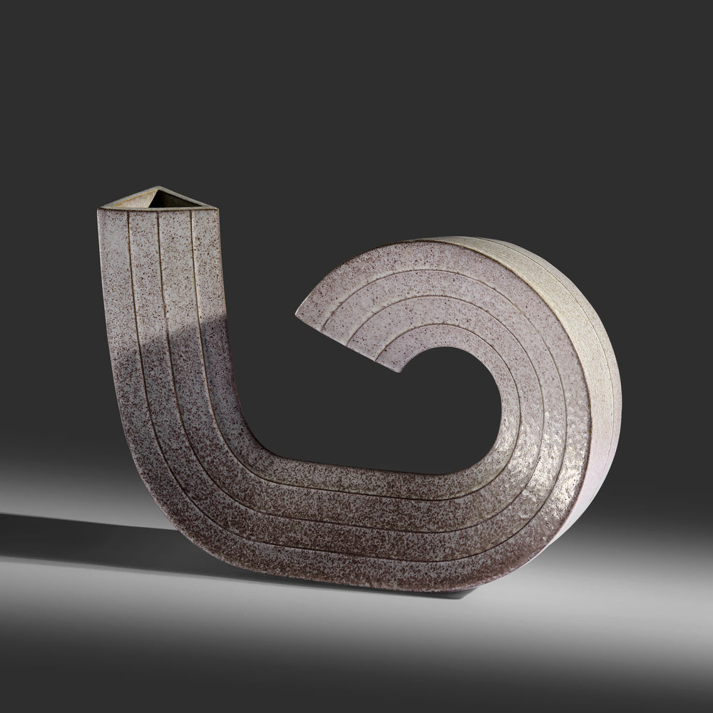 Alessio Tasca ceramic vase, Italy, 1970s