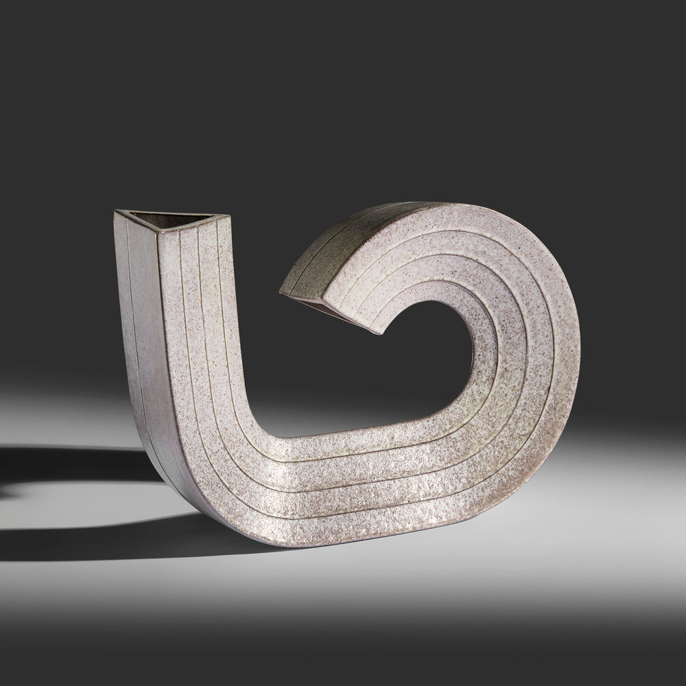 Alessio Tasca ceramic vase, Italy, 1970s