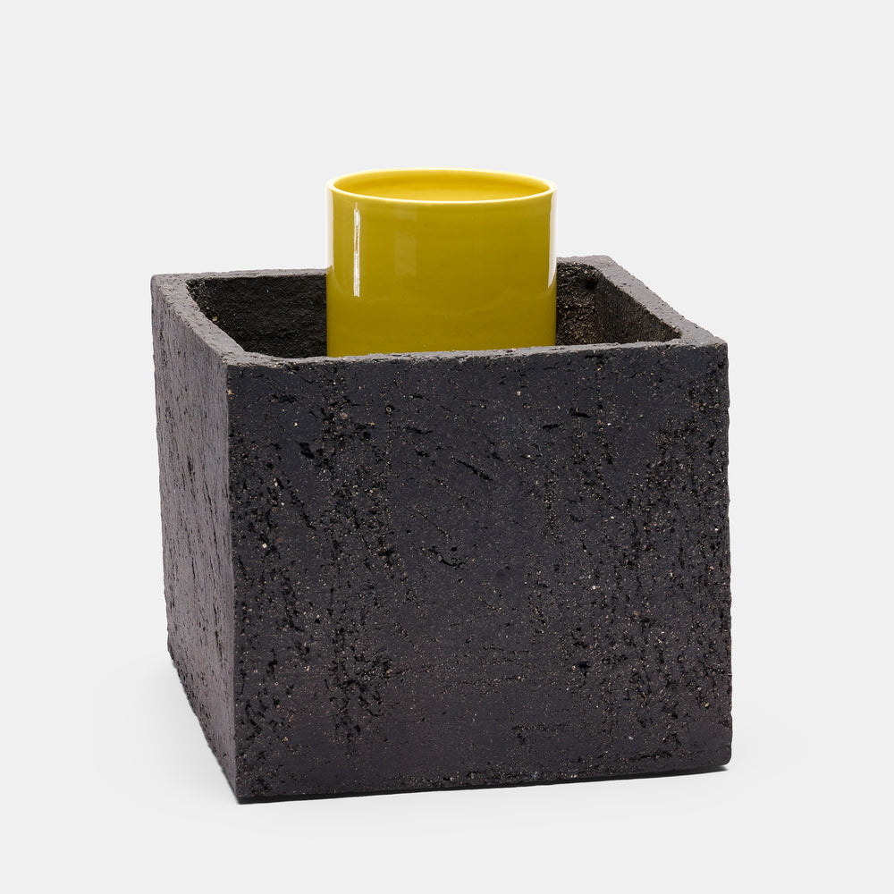 Guillaume Bardet Habitat vegetal n°16 (Friday, 21 May 2010) France, 2010 glazed stoneware, stoneware vase planter