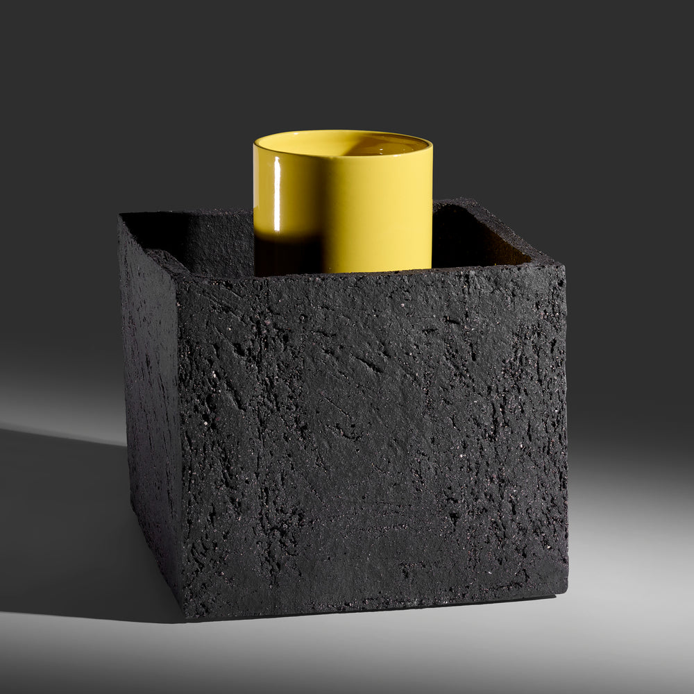 Guillaume Bardet Habitat vegetal n°16 (Friday, 21 May 2010) France, 2010 glazed stoneware, stoneware vase planter