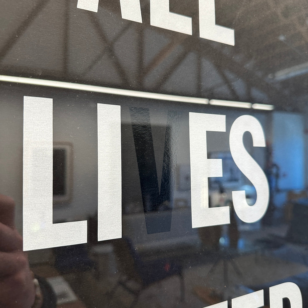 Hank Willis Thomas "All Lives Matter" c. 2019