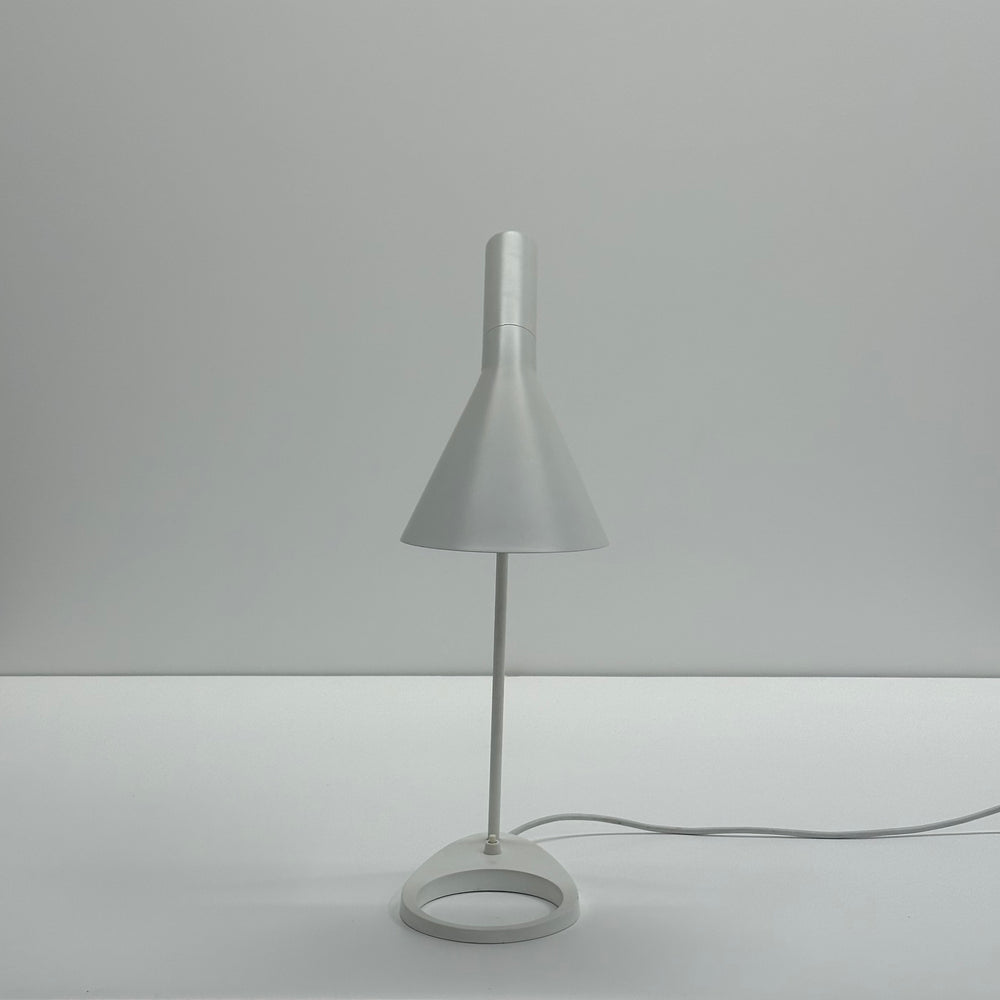 Arne Jacobsen  "AJ" Table Lamp in White for Louis Poulsen, Denmark, 2000s