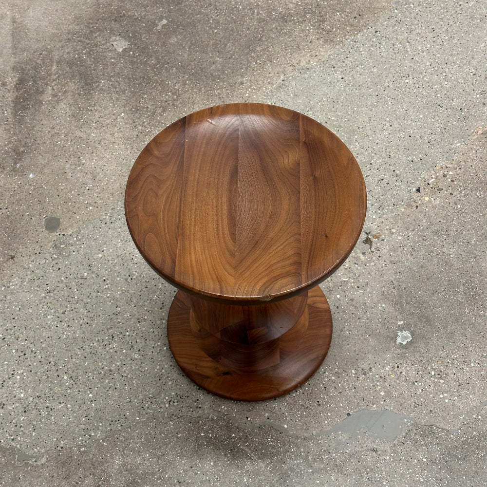 Charles and Ray Eames for Herman Miller Walnut Time Life Stool model A