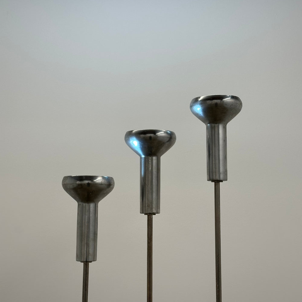 Gino Sarfatti model 1073 floor lamps for Arteluce, Italy, 1960s