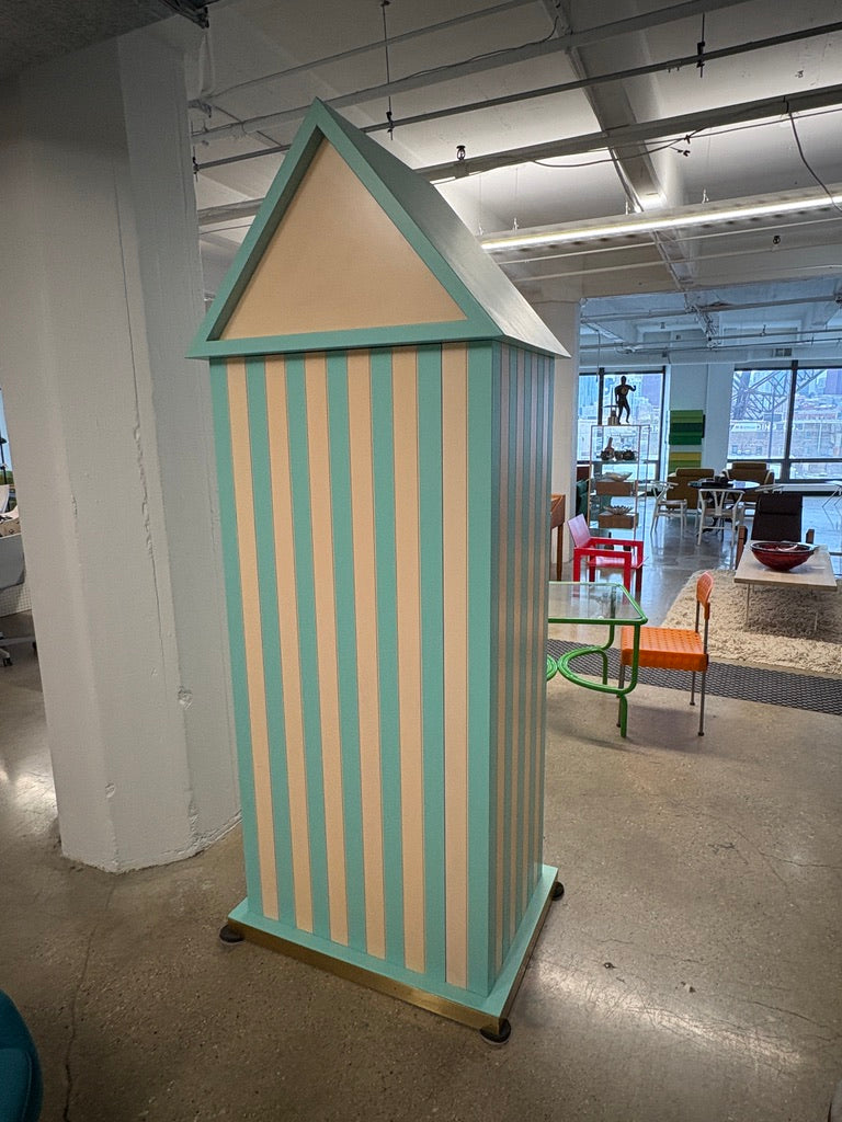 Rare Cabinet 'Isola d'Elba' by Aldo Rossi, Bruno Longoni Cantú, Solid Wood, 1980