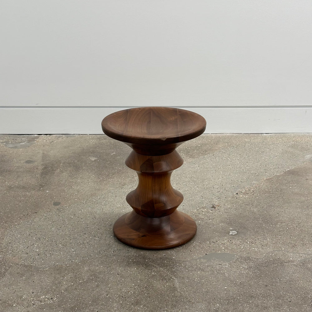 Charles and Ray Eames for Herman Miller Walnut Time Life Stool model A