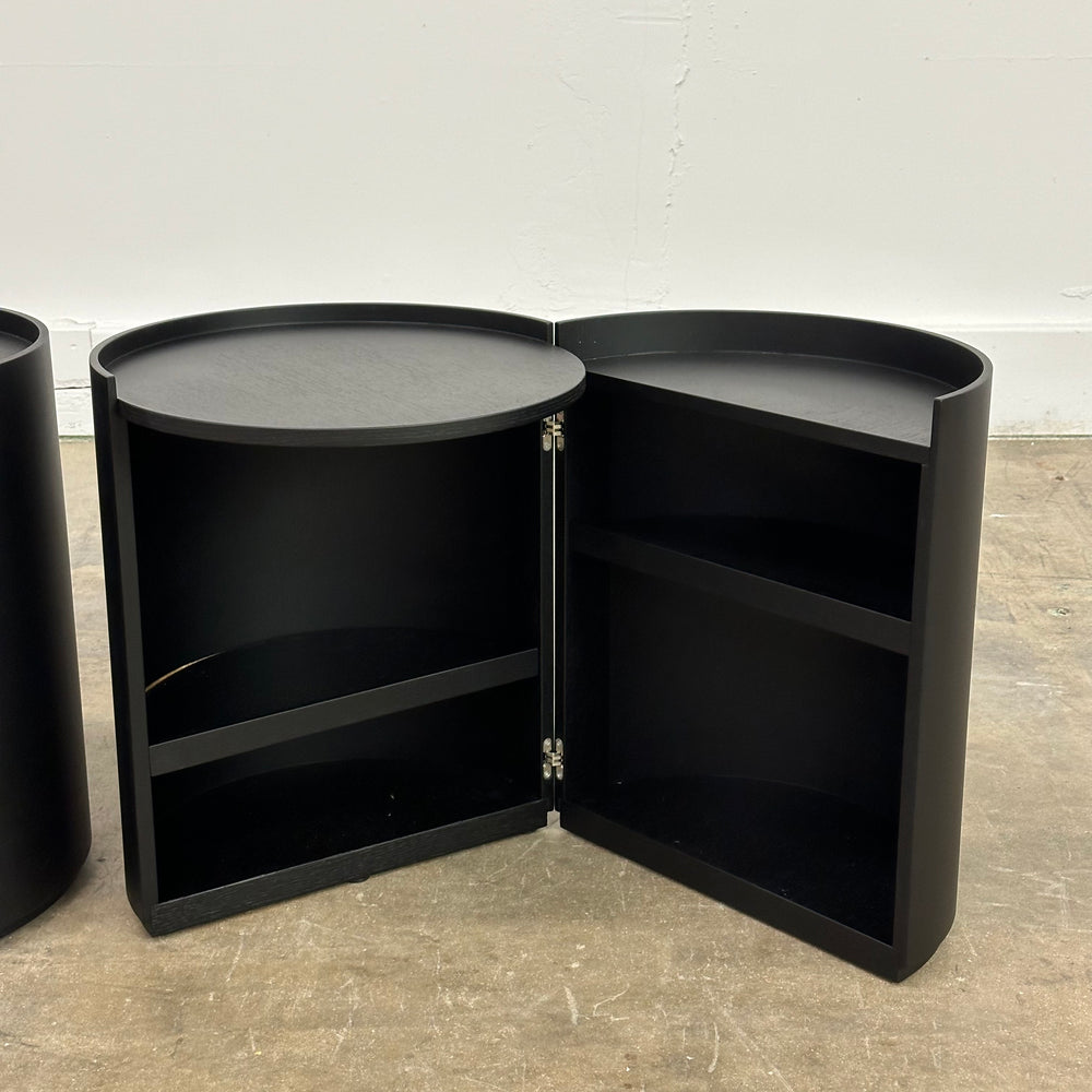 Pair of Moon Bedside Tables by Mist-O for Living Divani, Italy, 2014