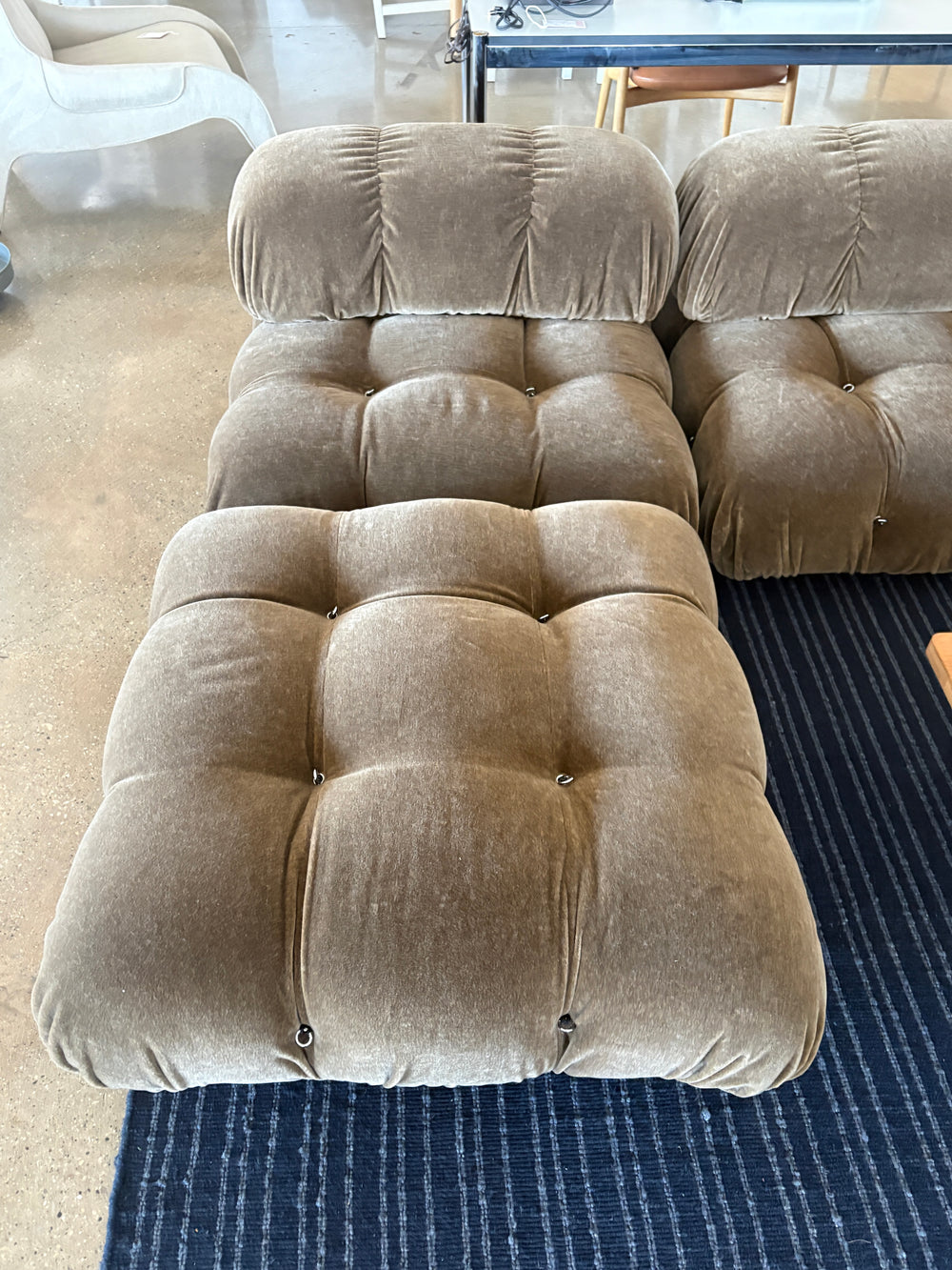 Mario Bellini early production "Camaleonda" Sectional Sofa for C&B Italia, Italy, 1970s