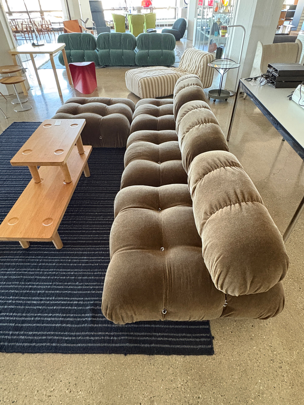 Mario Bellini early production "Camaleonda" Sectional Sofa for C&B Italia, Italy, 1970s