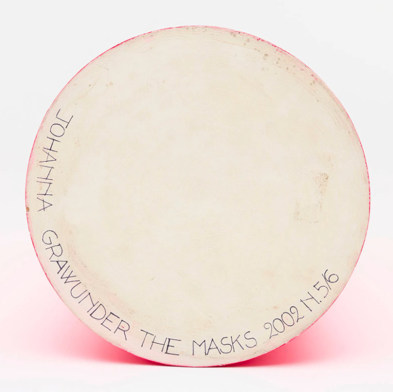 Johanna Grawunder jg4 limited edition 5/6 vase from the Masks series Galleria Roberto Giustini USA, 2002