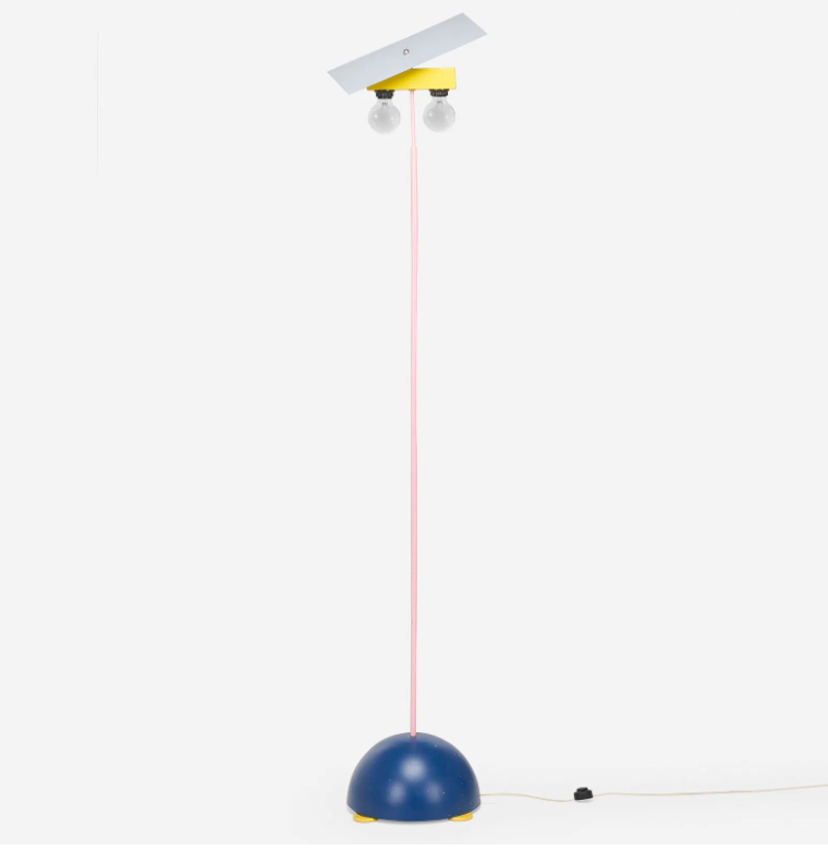 Martine Bedin, Splendid floor lamp for Memphis Milano 1981