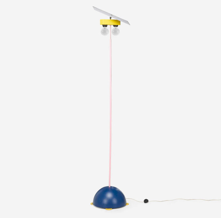 Martine Bedin, Splendid floor lamp for Memphis Milano 1981