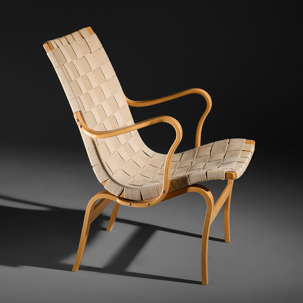 Bruno Mathsson model "Eva" lounge chair for Dux, Sweden circa 1960s