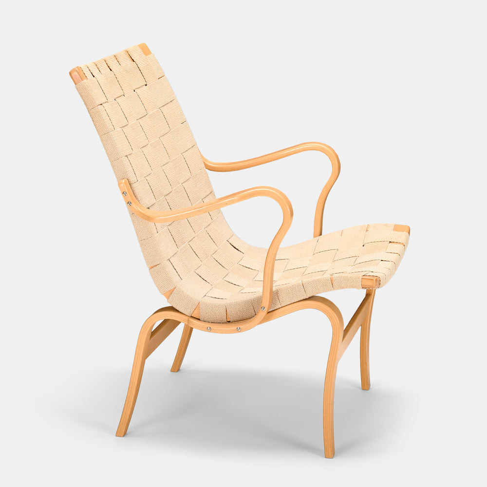 Bruno Mathsson model "Eva" lounge chair for Dux, Sweden circa 1960s