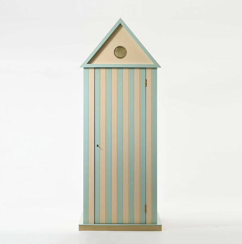 Rare Cabinet 'Isola d'Elba' by Aldo Rossi, Bruno Longoni Cantú, Solid Wood, 1980