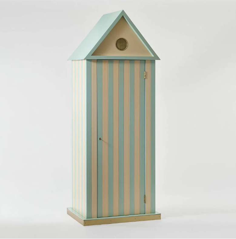 Rare Cabinet 'Isola d'Elba' by Aldo Rossi, Bruno Longoni Cantú, Solid Wood, 1980