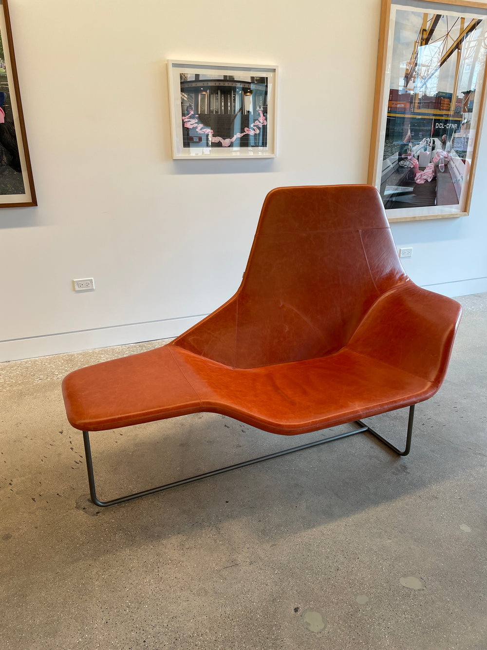 Ludovica & Roberto Palomba vintage "Lama" lounge chair or chaise for Zanotta, Italy, circa 2000s